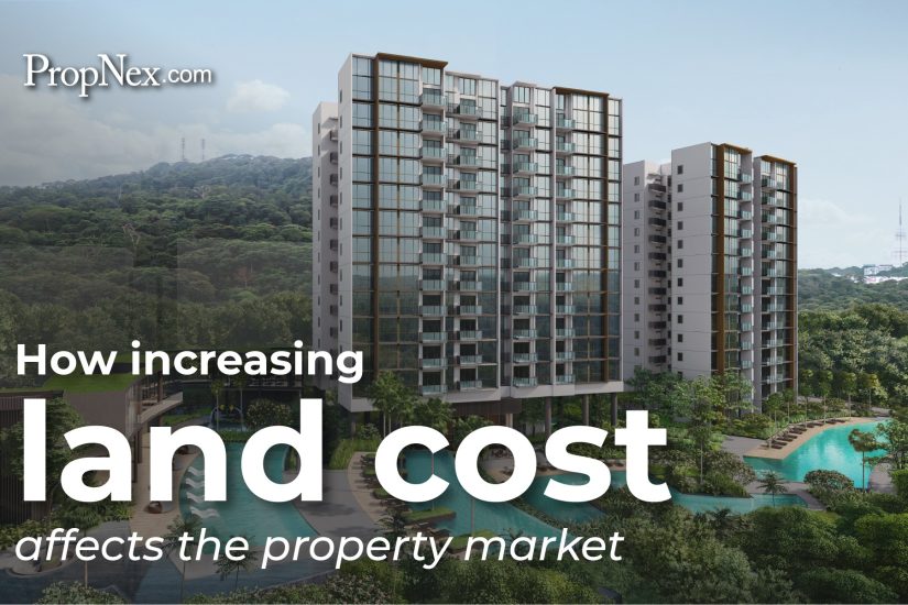 How Increasing land cost affects the property market