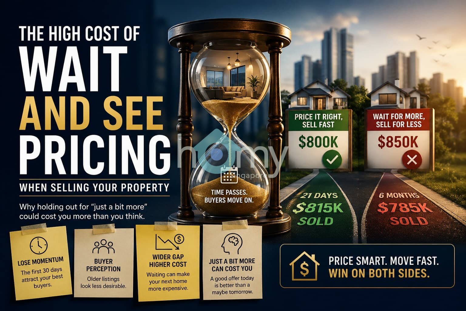 Wait and See Pricing - Selling your property