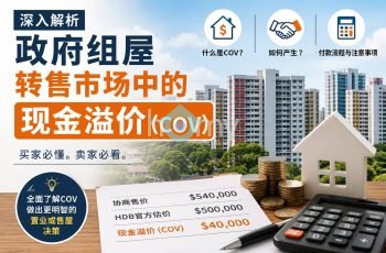 政府组屋转售市场现金溢价解析