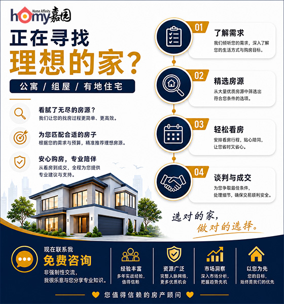 新加坡买房，买组屋，买公寓