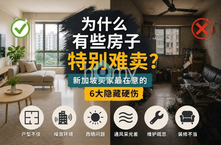 新加坡为什么有些房子难卖
