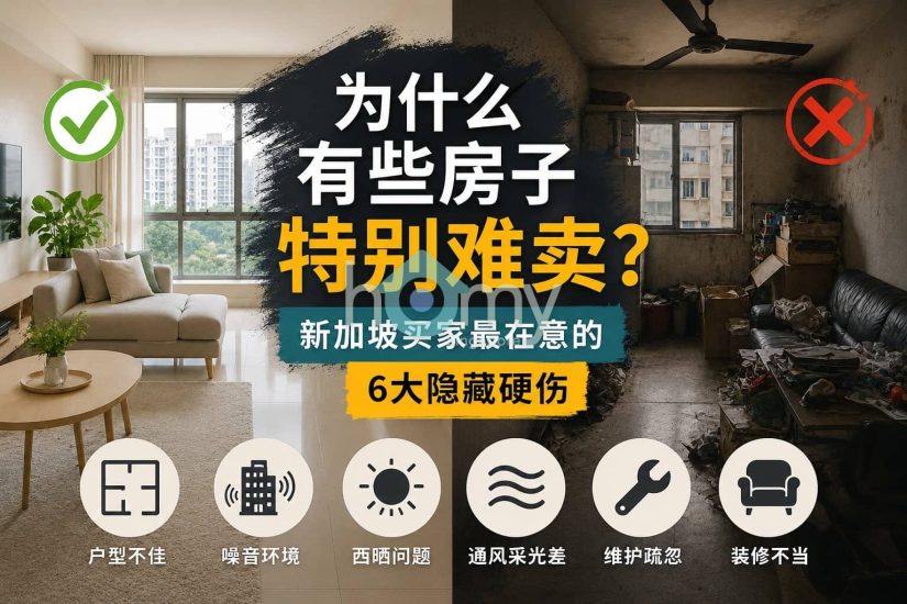 新加坡为什么有些房子难卖
