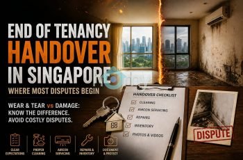 End of tenancy handover in Singapore