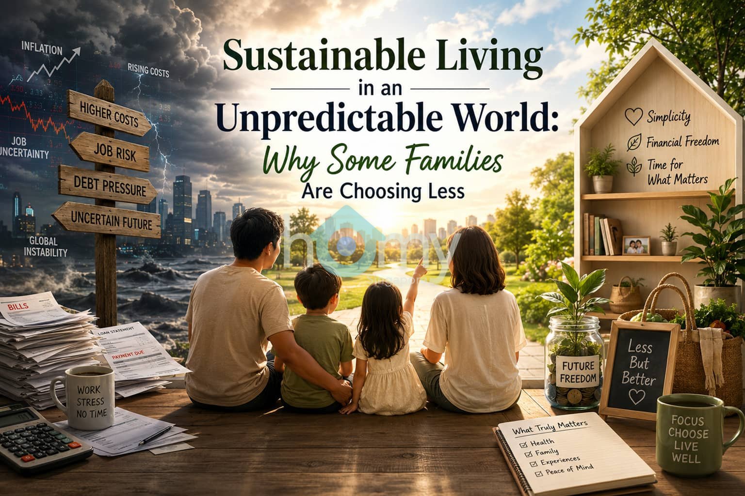 sustainable living in a unpredictable world
